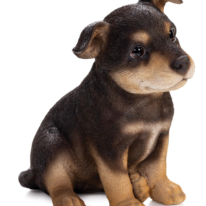 AUSTRALIAN Shepherd Puppy Figurine