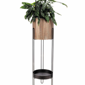 Osmunda Planter 89cm – Aged Brass Finish