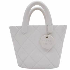 Handbag Planter White