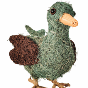 HUSK Blue Bird Planter Blue