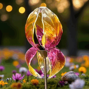 Purple Solar Light