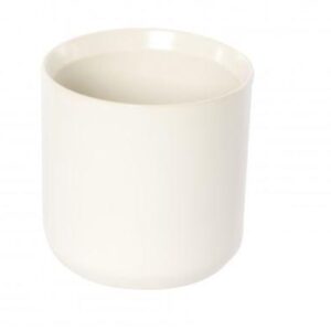 Ceramic pot oblique Assorted colours 120mm