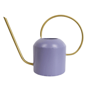 Decorative Watering Can Low Lilac