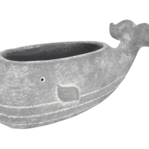 Moby Whale Planter Blue