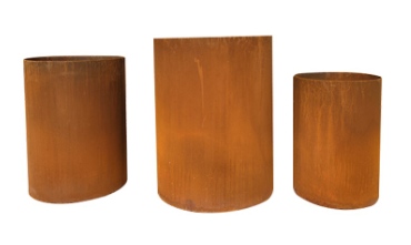 CYLINDER Corten Planter