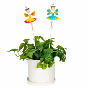 Metal Fairy Garden Stake