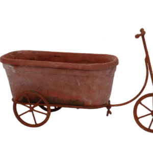 Bike Planter Clay Pot