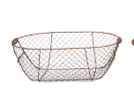 Wire Harvest Oval basket