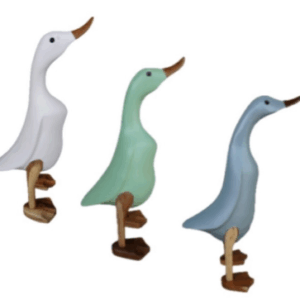 COLOURED Bamboo Ducks