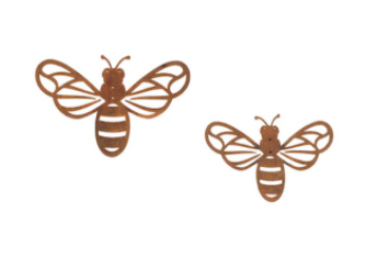 Bee w.holes 'Corten'