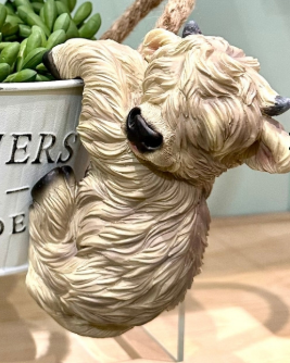 Highland Cow Pot Sitter