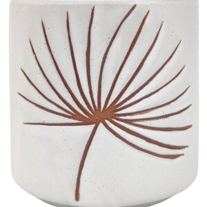 Kian Planter White Sm 12.5cm