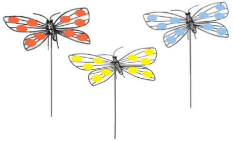 BUTTERFLY Wire on Stick