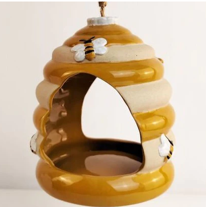 Beehive Hanging Bird Feeder
