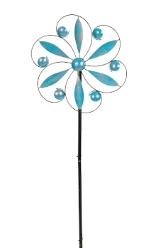 Wind Spinner Pierrot Sml Blue