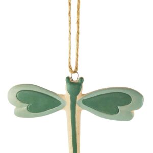Dragonfly Garden Charm Hanging Sage