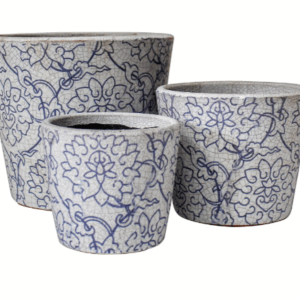 Pot Fleur Blue