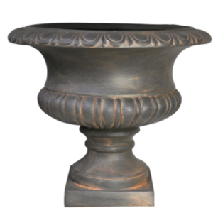 GARDENLITE Urn IronOre & Pedestal