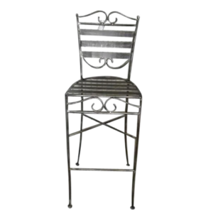 Solid Iron Bar Chair