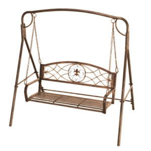 Garden Swing - Cambridge (Rust with Gold)