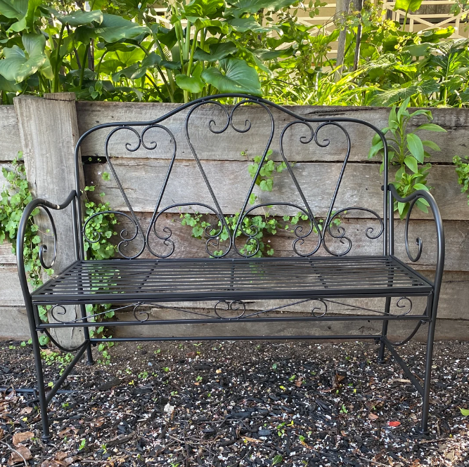 Garden Bench - Bella Black